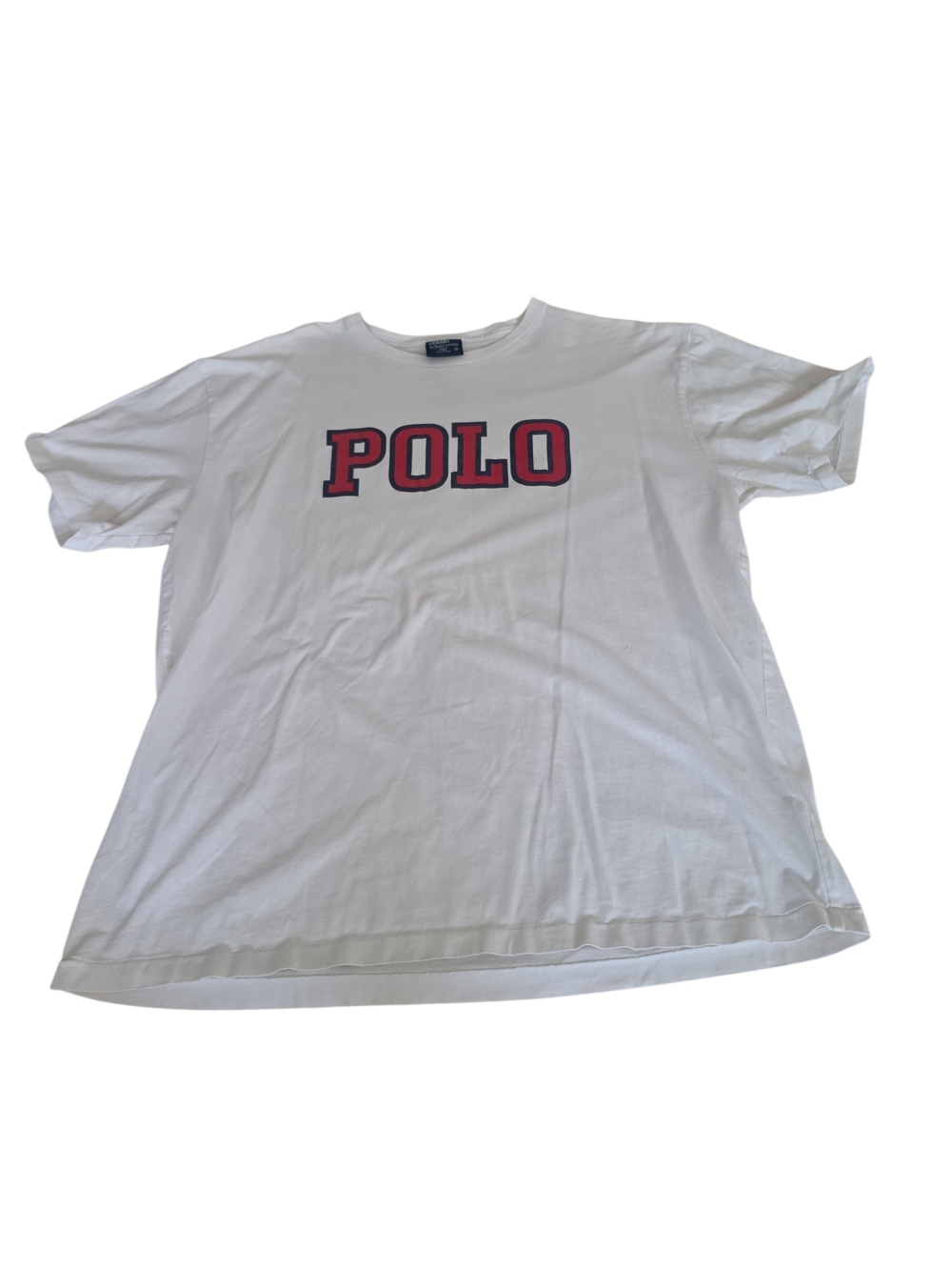 Polo by Ralph Lauren White 'POLO' Logo Short Sleeve Tee